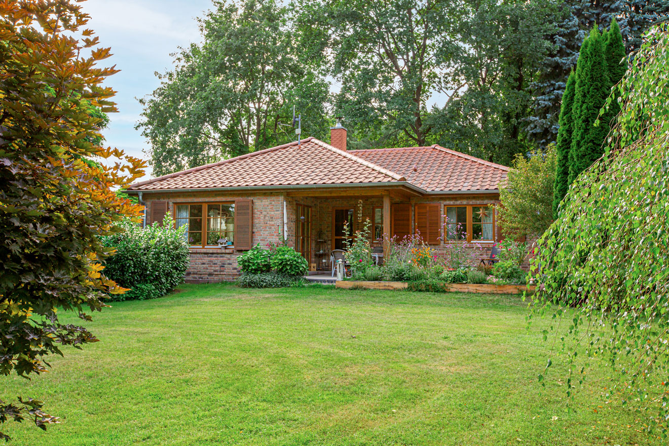 Hause Garten Wandlitz Wassergrundstück